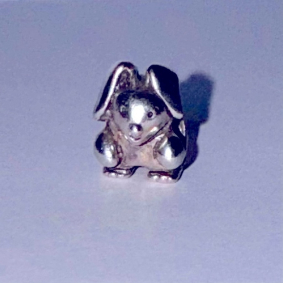 Pandora Jewelry - Authentic Pandora Bunny Retired Sterling Silver Charm